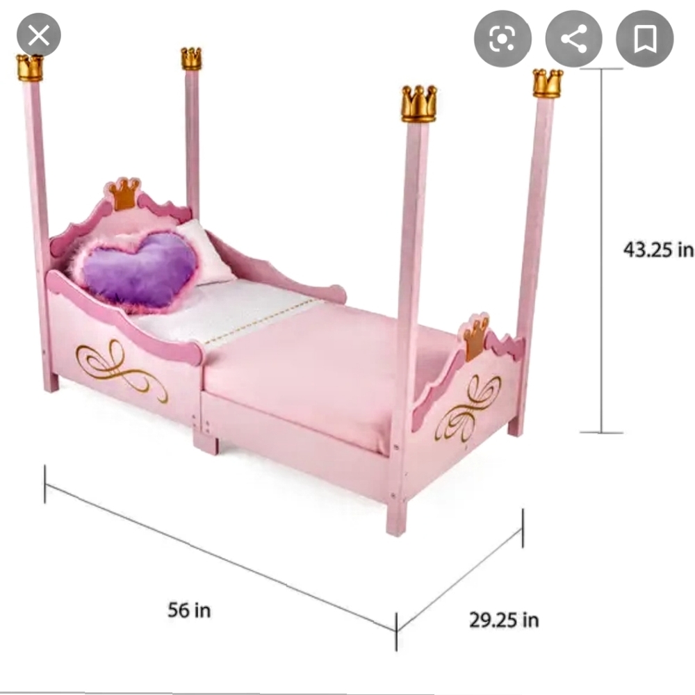COPY - Children Girls Toddler Bed